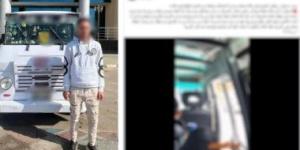 ضبط قائد ميكروباص دون رخصة قيادة بعد تداول فيديو حادث بالجيزة :اليوم السابع