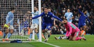 تشيلسي يفرض التعادل على مانشستر سيتي في وقت قاتل بالدوري الإنجليزي
