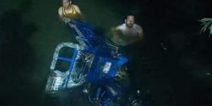 مصرع طالبين وإصابة آخر فى حادث انقلاب تروسيكل داخل ترعة بقنا :اليوم السابع