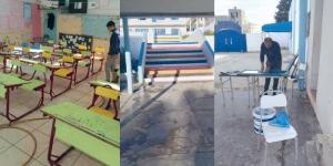 بنزرت .. استعدادا لاستئناف الدروس.. تلاميذ ومتطوّعون في حملات نظافة