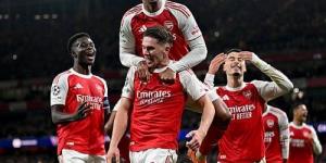 أرسنال في صدارة ترتيب الدوري الإنجليزي