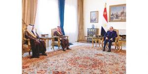 الرئيس المصري ووزير الخارجية السعودي يؤكدان ضرورة التوصل إلى حلول سلمية لأزمات المنطقة