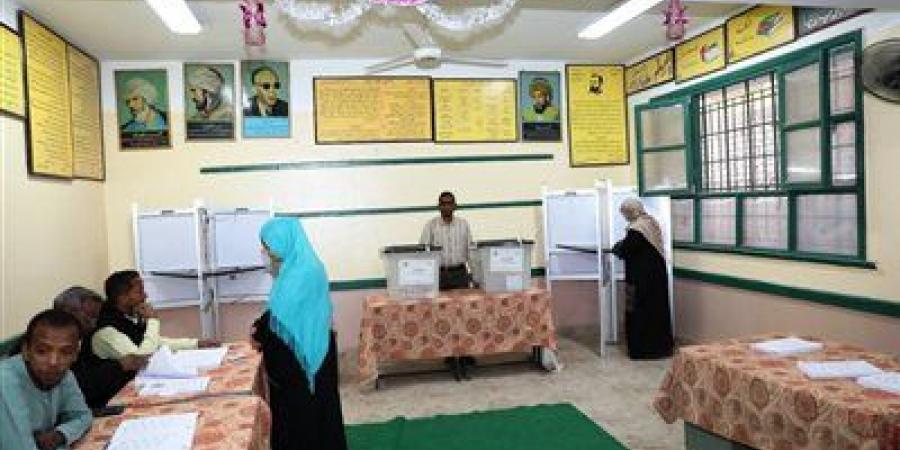 انتظام عملية التصويت في اليوم الثاني لجولة الإعادة بانتخابات نواب أسوان