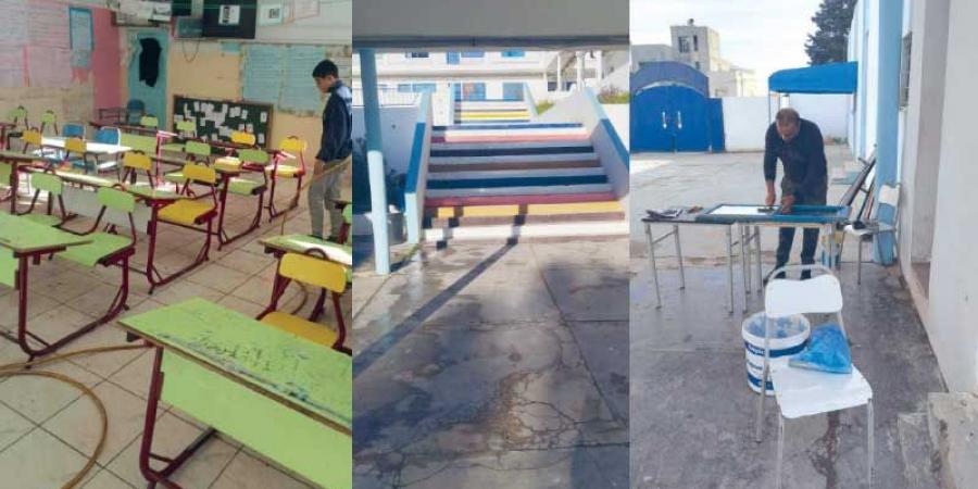 بنزرت .. استعدادا لاستئناف الدروس.. تلاميذ ومتطوّعون في حملات نظافة