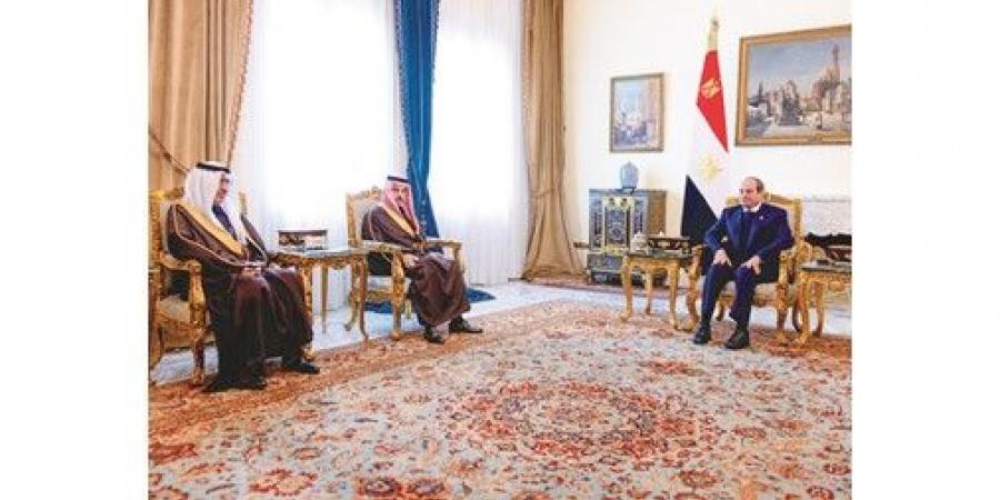 الرئيس المصري ووزير الخارجية السعودي يؤكدان ضرورة التوصل إلى حلول سلمية لأزمات المنطقة