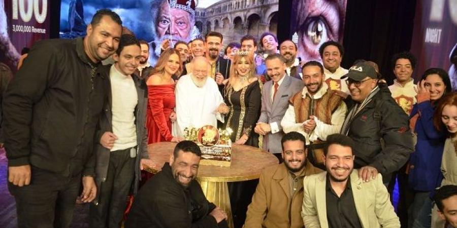 المسرح القومي يحتفل بنجاح «الملك لير» بعد 100 ليلة عرض وإيرادات تجاوزت 3 ملايين جنيه